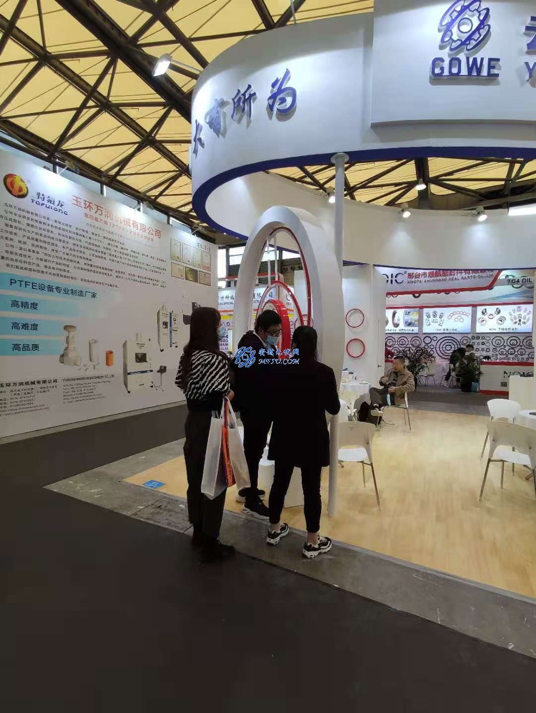 國為密封參加第25屆亞洲國際動力傳動與控制技術(shù)展覽會（PTC ASIA）部分現(xiàn)場展示